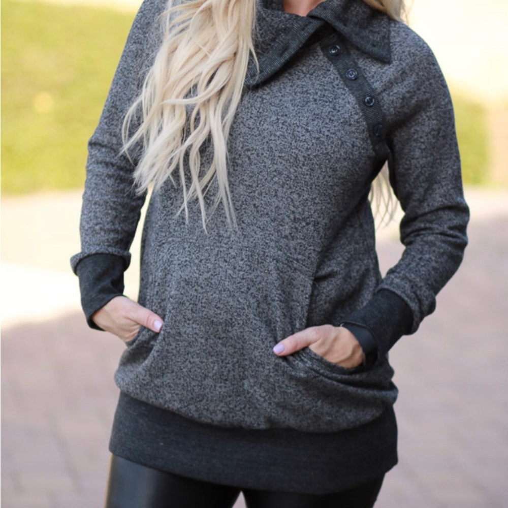Kimi & Kai Pullover Maternity Sweater